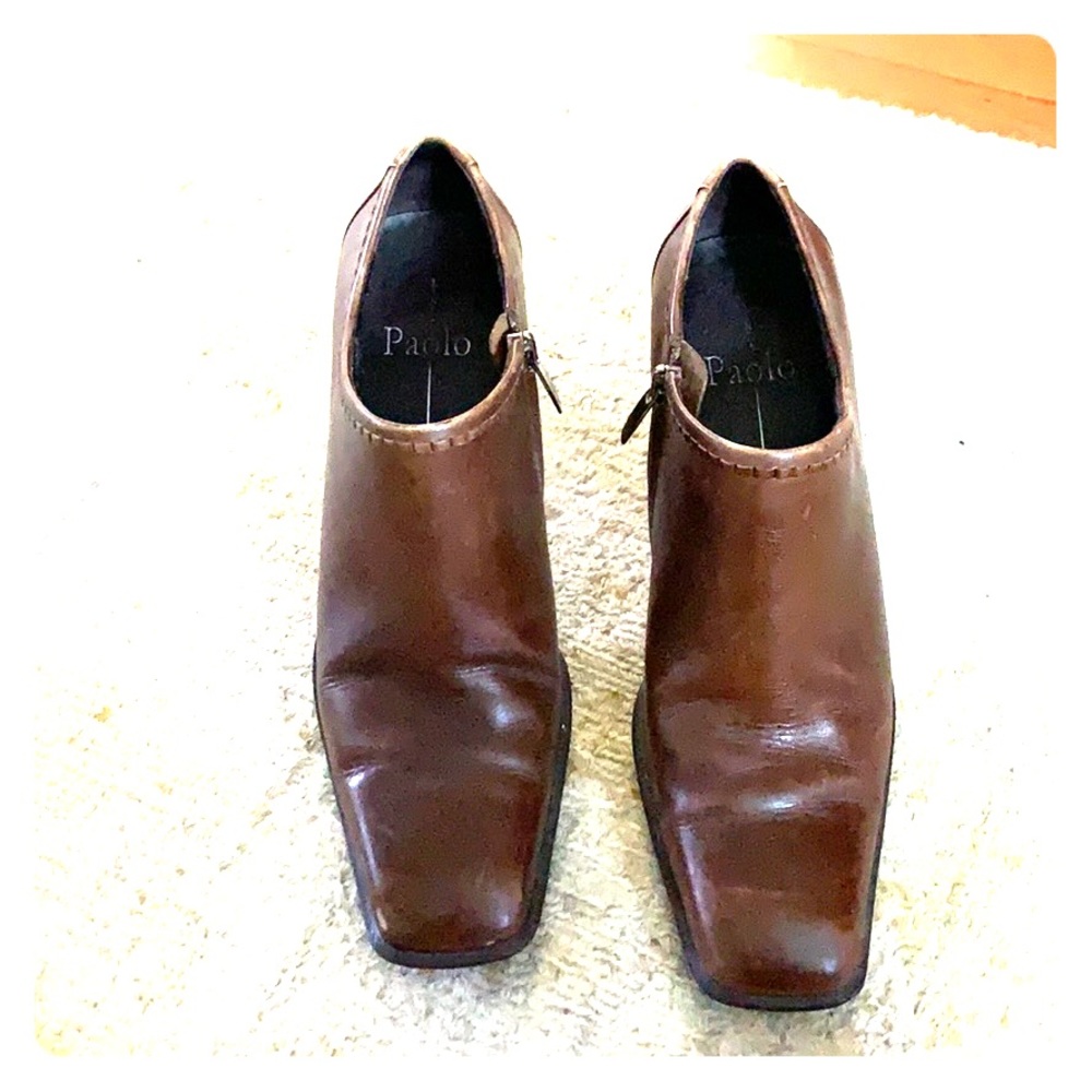 Paolo Bootie Heels